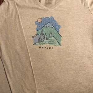 LIFE IS GOOD t-shirt